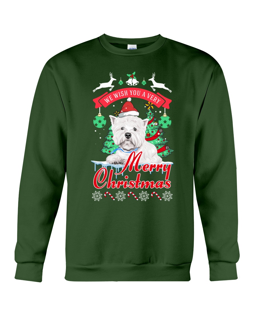 Westie Christmas Crewneck Sweatshirt