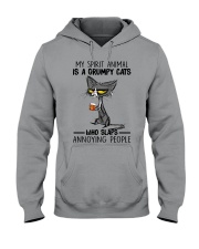 MY SPIRIT ANIMAL IS A GRUMPY CATS Hooded Sweatshirt tile