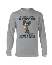 MY SPIRIT ANIMAL IS A GRUMPY CATS Long Sleeve Tee tile