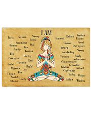 YOGA - I AM 24x16 Poster front