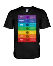 CHAKRA V-Neck T-Shirt tile
