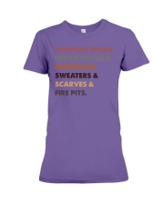 PUMPKIN SPICE Premium Fit Ladies Tee tile