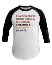 PUMPKIN SPICE Baseball Tee tile