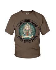 LOSE YOUR MIND FIND YOUR SOUL Youth T-Shirt tile