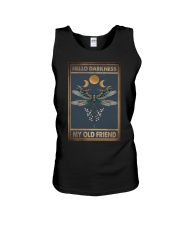 HELLO DARKNESS MY OLD FRIEND Unisex Tank tile
