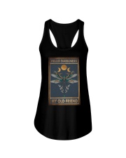 HELLO DARKNESS MY OLD FRIEND Ladies Flowy Tank tile