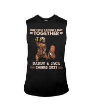 OUR FISRT FATHER'S DAY TOGETHER - CUSTOM NAME Sleeveless Tee tile