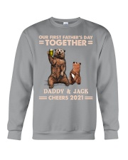 OUR FISRT FATHER'S DAY TOGETHER - CUSTOM NAME Crewneck Sweatshirt tile