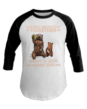 OUR FISRT FATHER'S DAY TOGETHER - CUSTOM NAME Baseball Tee tile