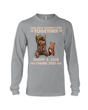 OUR FISRT FATHER'S DAY TOGETHER - CUSTOM NAME Long Sleeve Tee tile
