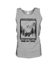 AND INTO THE FOREST I GO Unisex Tank tile