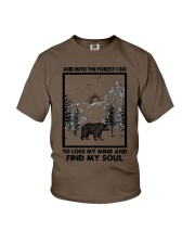 AND INTO THE FOREST I GO Youth T-Shirt tile