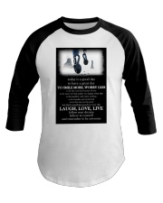 TODAY IS A GOOD DAY Baseball Tee tile