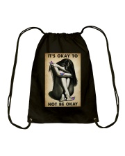 IT'S OK TO BE NOT OK Drawstring Bag tile