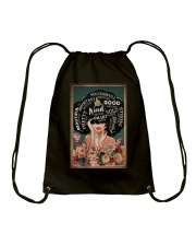 KIND ENOUGH - SMART ENOUGH Drawstring Bag tile