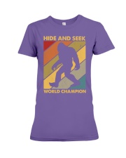 HIDE AND SEEK WORLD CHAMPION Premium Fit Ladies Tee tile
