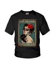 AND SHE LIVED HAPPILY EVER AFTER Youth T-Shirt tile