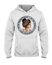 NEVER UNDERESTIMATE Hooded Sweatshirt front