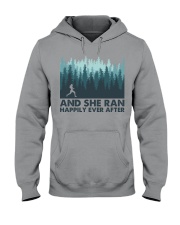 AND SHE RAN HAPPILY EVER AFTER Hooded Sweatshirt tile