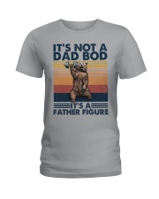 DAD BOD - FATHER FIGURE - GYM Ladies T-Shirt tile
