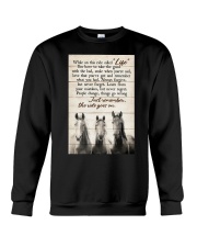 JUST REMEMBER THE RIDE GO ON Crewneck Sweatshirt tile