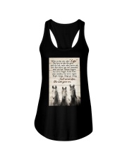 JUST REMEMBER THE RIDE GO ON Ladies Flowy Tank tile