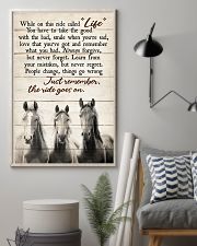JUST REMEMBER THE RIDE GO ON 11x17 Poster lifestyle-poster-1