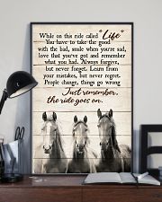 JUST REMEMBER THE RIDE GO ON 11x17 Poster lifestyle-poster-2