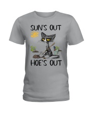 SUN'S OUT HOE'S OUT Ladies T-Shirt tile