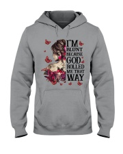 I'M BLUNT BECAUSE GOD ROLL ME THAT WAY Hooded Sweatshirt tile