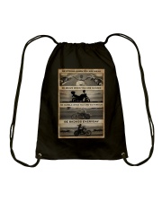 BE STRONG WHEN YOU ARE WEAK Drawstring Bag tile