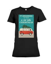 IT'S BEGINNING TO LOOK A LOT LIKE CHRISTMAS Premium Fit Ladies Tee tile