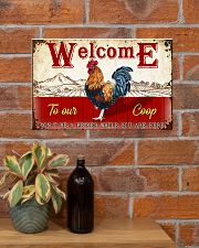 WELCOME TO OUR COOP 17x11 Poster poster-landscape-17x11-lifestyle-23