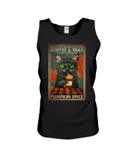 BLACK CAT BRAND MAKE FOR COFFEE AND TEAS Unisex Tank tile