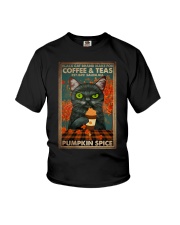 BLACK CAT BRAND MAKE FOR COFFEE AND TEAS Youth T-Shirt tile