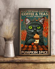 BLACK CAT BRAND MAKE FOR COFFEE AND TEAS 11x17 Poster lifestyle-poster-3