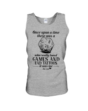 ONCE UPON A TIME THERE WAS A GIRL Unisex Tank tile