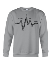 HEALING IS NOT LINEAR Crewneck Sweatshirt tile