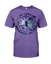 NO STORY SHOULD END TOO SOON Premium Fit Mens Tee tile