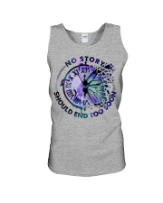NO STORY SHOULD END TOO SOON Unisex Tank tile