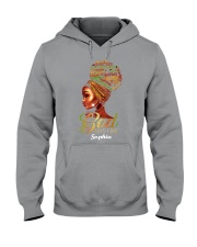 AFRO GIRL - CUSTOM NAME Hooded Sweatshirt tile