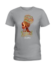 AFRO GIRL - CUSTOM NAME Ladies T-Shirt tile