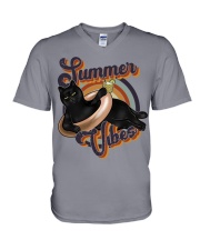 SUMMER VIBES V-Neck T-Shirt tile