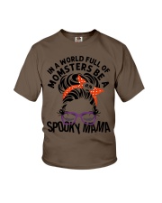 IN A WORLD FULL OF MOMSTERS BE A SPOOKY MAMA Youth T-Shirt tile