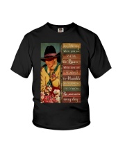 BE STRONG WHEN YOU ARE WEAK Youth T-Shirt tile
