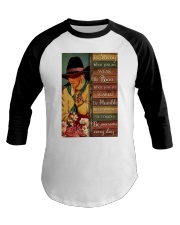 BE STRONG WHEN YOU ARE WEAK Baseball Tee tile
