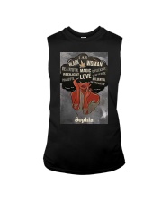 AFRO GIRL - CUSTOM NAME Sleeveless Tee tile