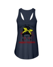 JUST A GIRL WHO LOVES MURDER PODCASTS Ladies Flowy Tank tile