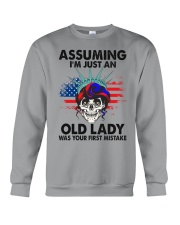 ASSUMING I'M JUST AN OLD LADY Crewneck Sweatshirt tile