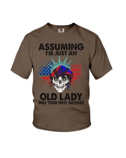 ASSUMING I'M JUST AN OLD LADY Youth T-Shirt tile